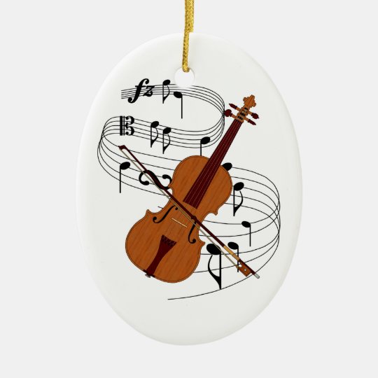 Violin Ornament