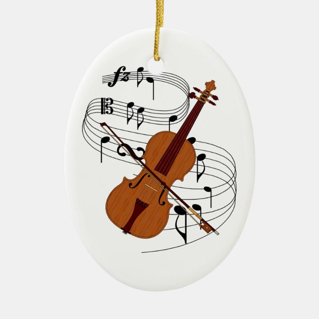 Violin Ornament (Front)