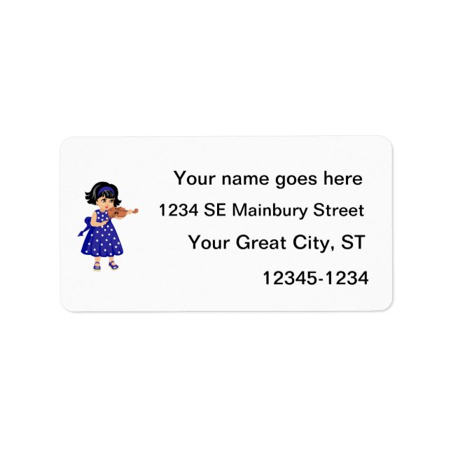 violin player young girl blue dress.png label (Front)
