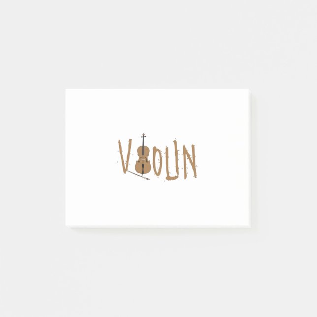 Violin Post-it Notes (Front)