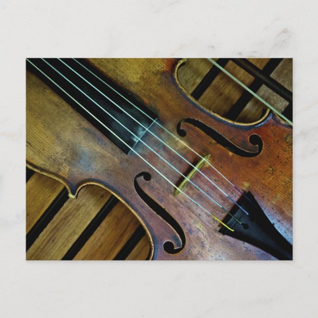 Violin Postcard (Front)