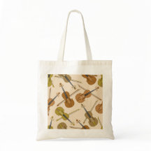 Violin Print Pattern