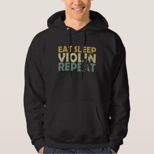 Violin Retro Hoodie