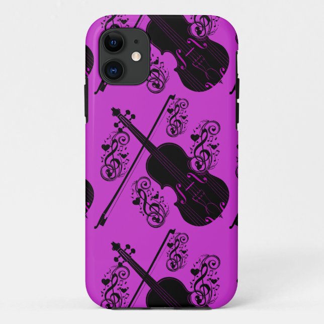 Violin,Rocking love_ Case-Mate iPhone Case (Back)