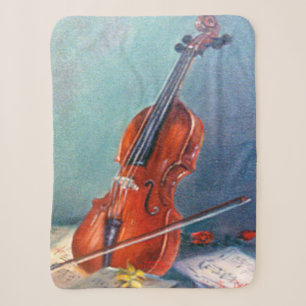 Violin Sherpa Blanket