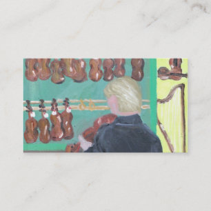 VIOLIN SHOP PARIS BUSINESS CARD