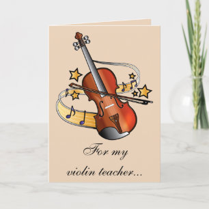 Violin Teacher Thank You
