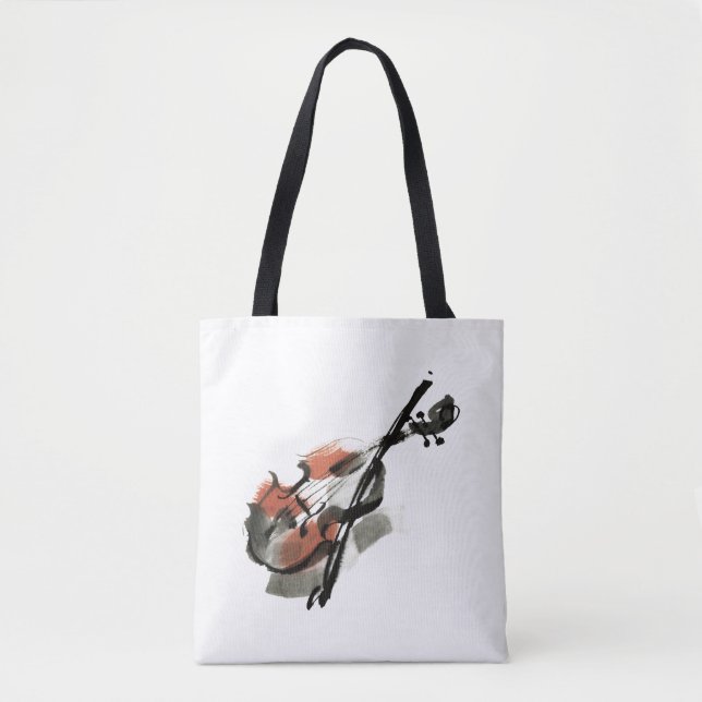 Violin Tote Bag (Front)