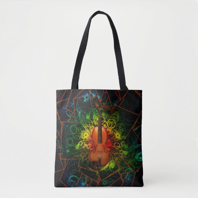 Violin Tote Bag (Front)