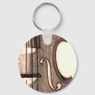 Violin, Viola, Cello? Keychain