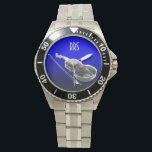 Violin Viola Cello Personalized Monogram Gift Watch<br><div class="desc">For you to personalize/customize with recipient's initials/name,  choose ideal font,  font colour or delete it if not needed.  Available in many different styles & colours.</div>