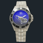 Violin Viola Cello Personalized Monogram Gift Watch<br><div class="desc">For you to personalize/customize with recipient's initials/name, choose ideal font, font colour or delete it if not needed. Available in many different styles & colours.</div>