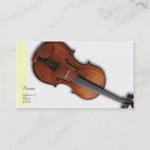 Violin Viola Profile / Business Card