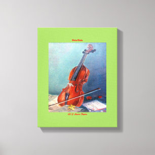 Violin/Violin Canvas Print