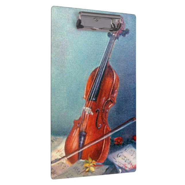 Violín/Violin Clipboard (Right)