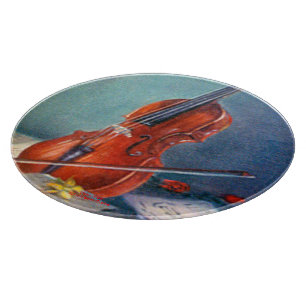 Violín/Violin Cutting Board