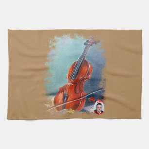 Violin/Violin Kitchen Towel