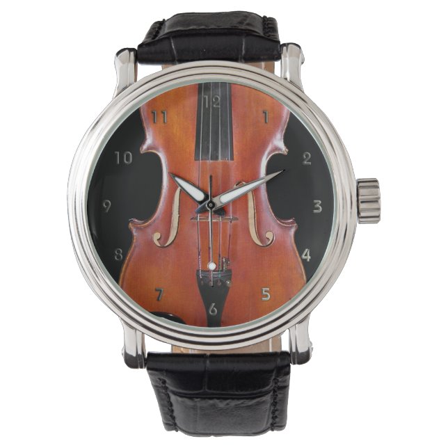 Violin Watch or Viola Watch by Leslie Harlow 519 (Front)