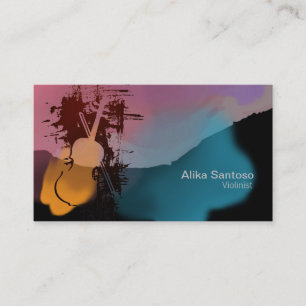 Violinist Business Card