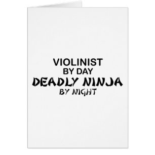Violinist Deadly Ninja by Night