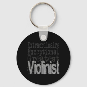 Violinist Extraordinaire Keychain