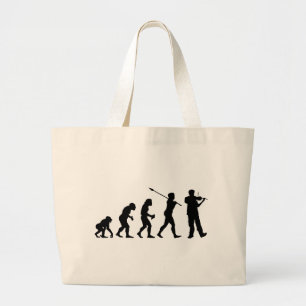Violinist Large Tote Bag