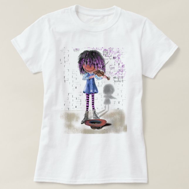 Violinist T-Shirt (Design Front)