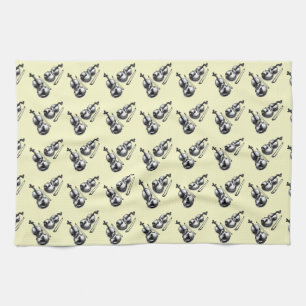 Violins Kitchen Towel