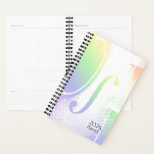 Violon arc-en-ciel Pastel