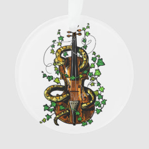 Violon et serpent