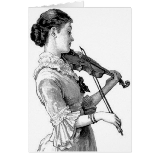 Violoniste vintage (Devant)