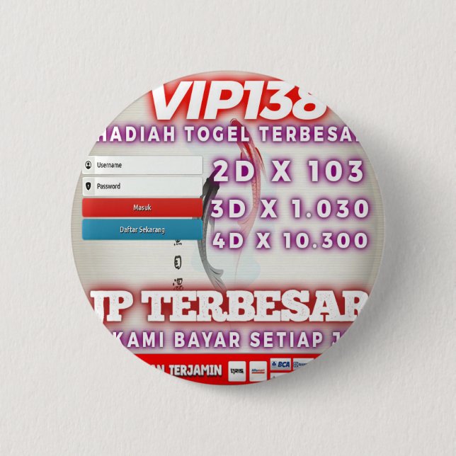 VIP138 - Bonus 100% Di depan 2 Inch Round Button (Front)
