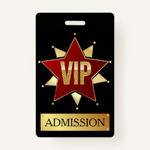 VIP BADGE