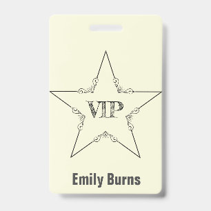 VIP badge