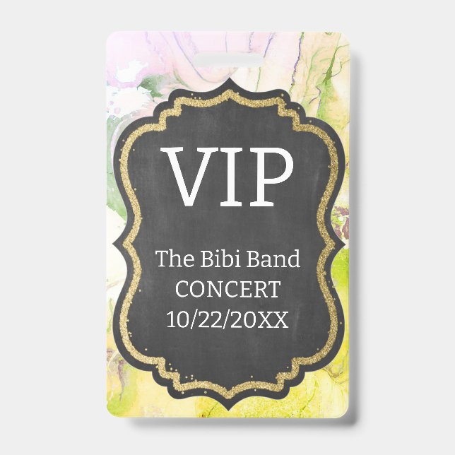 VIP Badge (Front)