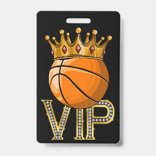 VIP Basketball Badge