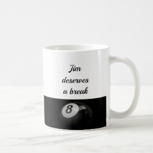 VIP Billiards Customized Coffee Mug