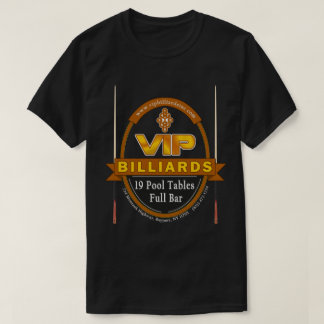 VIP Billiards Retro Look T-Shirt