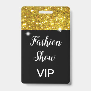 VIP Fashion Show Trade Badge