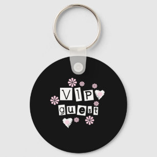 VIP Guest Flowers Keychain
