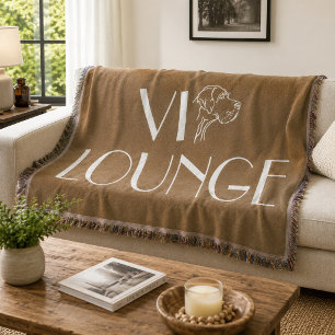 VIP Lounge Dog Throw Blanket