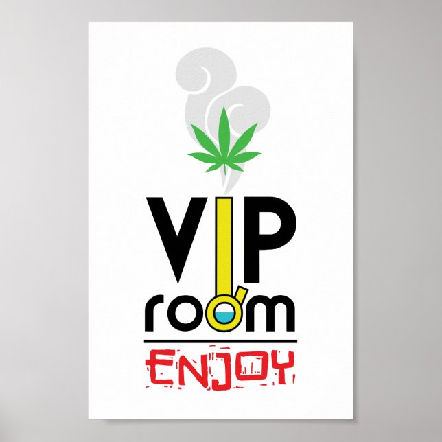 VIP Room, Friendly, Enjoy Poster (Front)