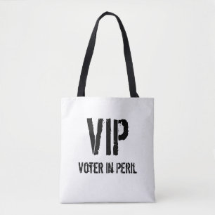 VIP Voter in Peril Tote Bag