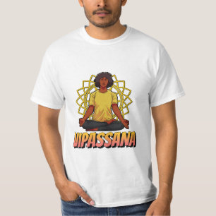 Vipassana Meditation Spiritual Anicca Be Liberated T-Shirt