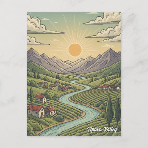  Vipava Valley, Slovenia Postcard