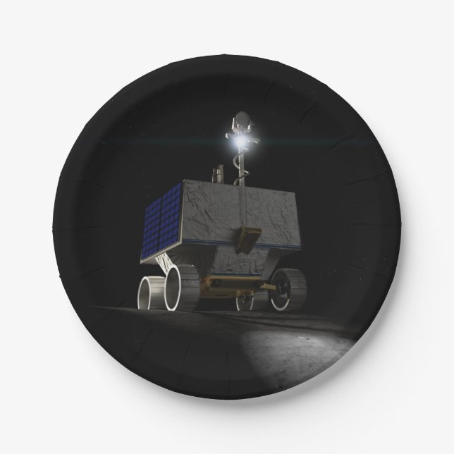 VIPER Moon Rover Paper Plate (Front)