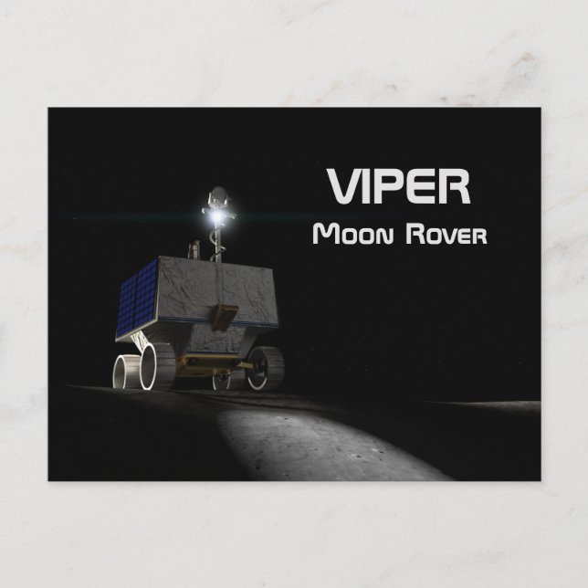VIPER Moon Rover Postcard (Front)