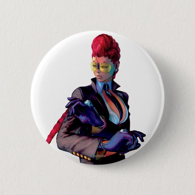 Viper Ready to Block 2 Inch Round Button (Front)