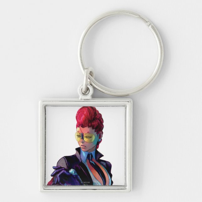 Viper Ready to Block Keychain (Front)