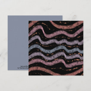 Viper Snake Skin Drawing Pattern Soft Pastel Color Card